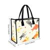Cute Bird Pattern Portable Tote Bag Casual Daily Large Capacity Handbag for Shopping Travel Commute