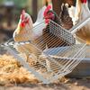 Extended Handle Poultry Sifting Shovel MultiPurpose Cleaning Tool Litter Scooper for Chicken Coops and Pet Waste Removal