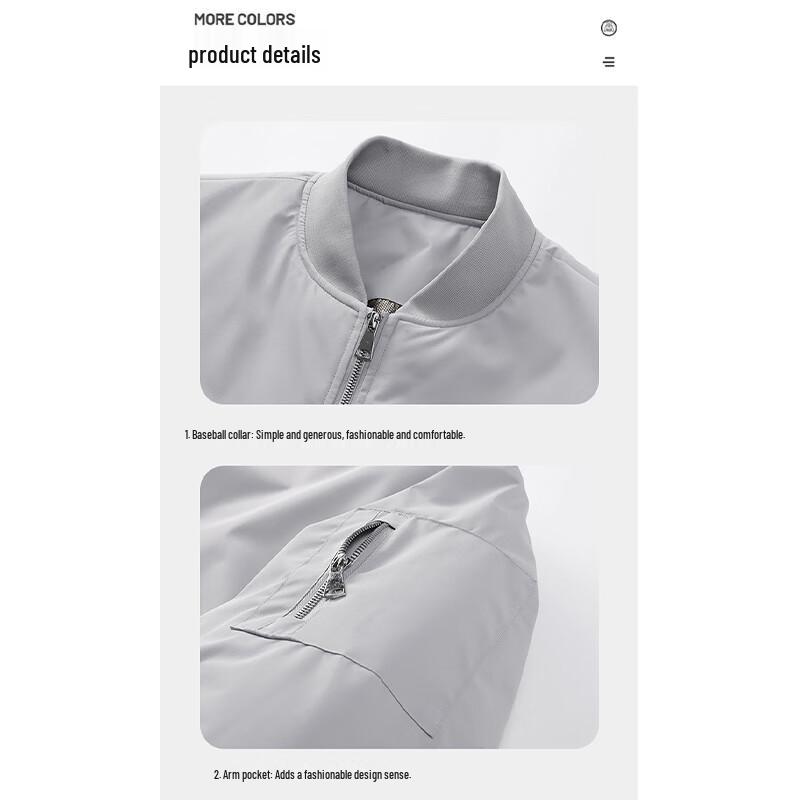 DELHUI Men's Winter Warm Thickened Casual Cotton Jacket