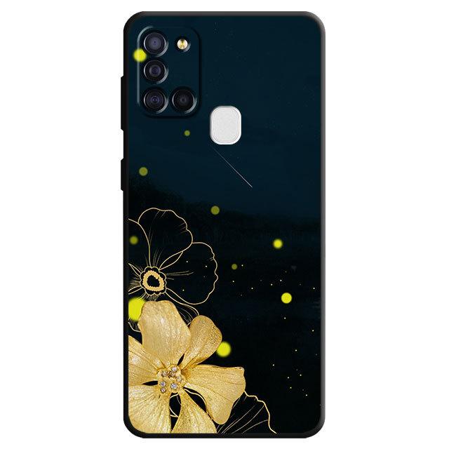 

Милый чехол для телефона с изображением бабочки, цветка и листа для Samsung Galaxy A02s A40 A50 A70 A20e A03s A04s A10s A03 Core A04 A10 A02 A01 Samsung A20s