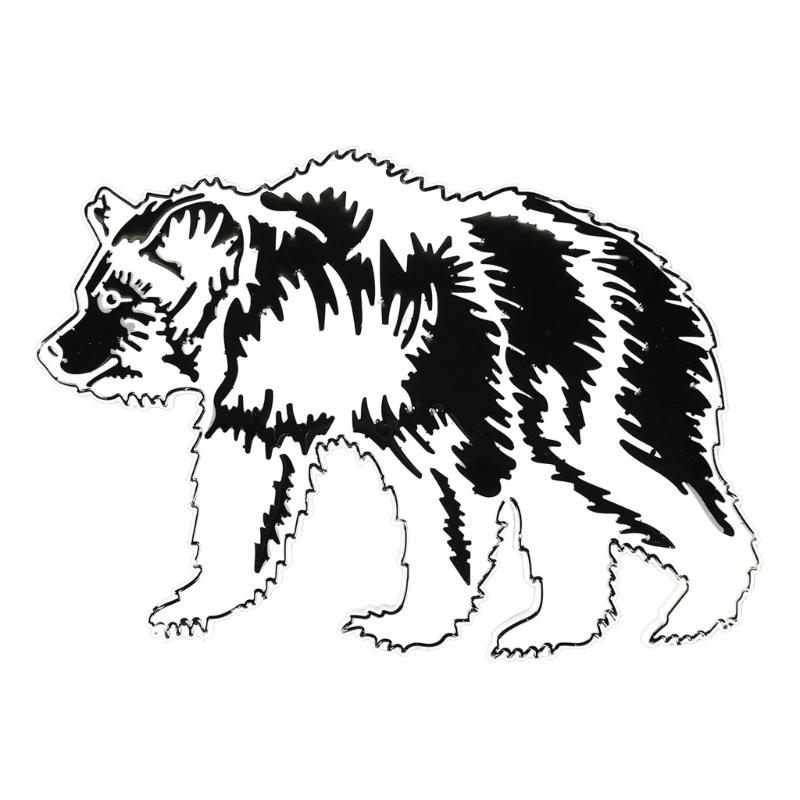 Large Bear Shaped Resin Moulds Halloween Yard Decorations Bear Silicone Moulds Party Home Wall Ornaments Casting Gadget