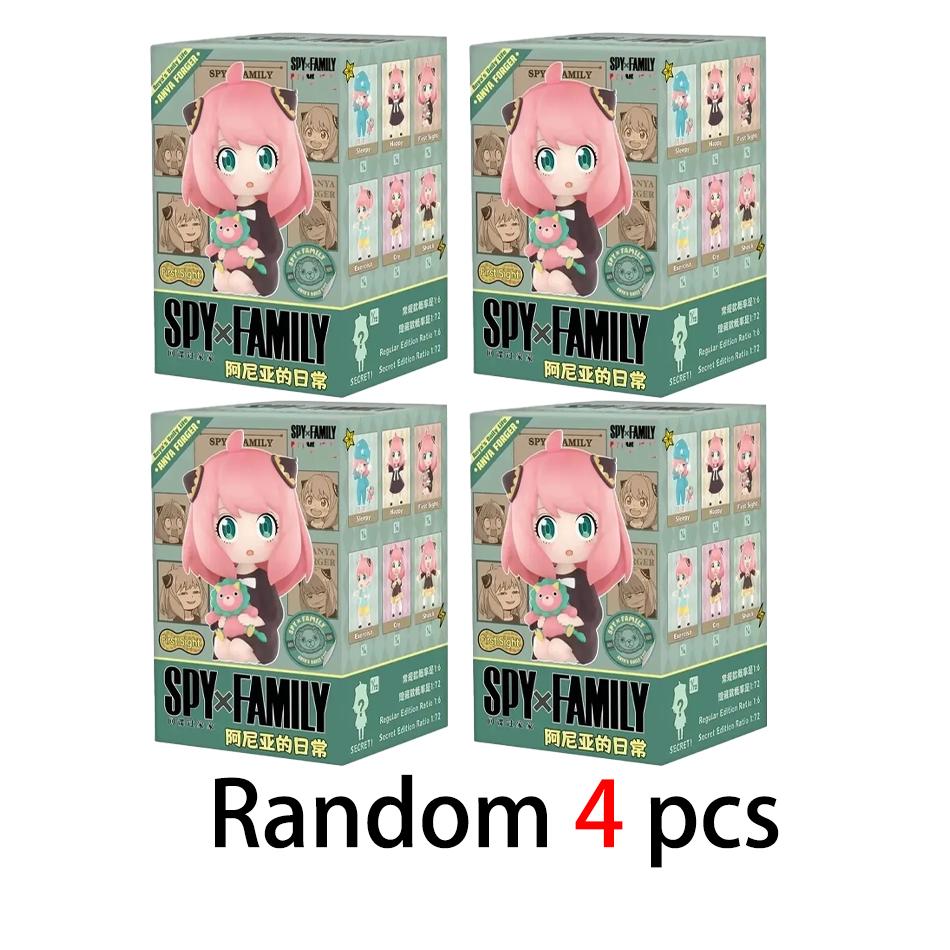 1:1 Re-edición Spy X Family Serie Anya Cajas Sorpresa Juguetes Figuras Lindas Muñeca Caja Misteriosa Modelo Bolsa Sorpresa Para Niñas Regalo de Cumpleaños