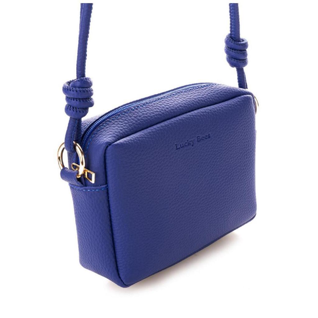 Mini-Umhängetasche für Damen mit Kreuzriemen-Reißverschluss