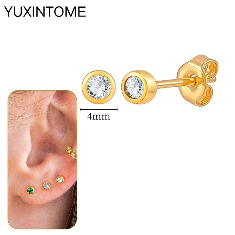 925 Silbernadel Exquisite Weiße Zirkon Steckerohrringe für Damen Geometrische Lange Kette Quaste Ohrringe Luxuriöser Schmuck