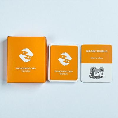 Engagement Card TUYOMI Aims To Create the Best Team That Works with Improving Psychological Job and Team Job New Employee Card TUYOMI "TUYOMI"