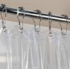 12pcs Rustproof Bath Curtain Rollerball Shower Curtain Rings Hooks 5 Roller Ball Curtain Accessories