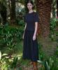 Enor Smoking Top Layered One-Piece - Black