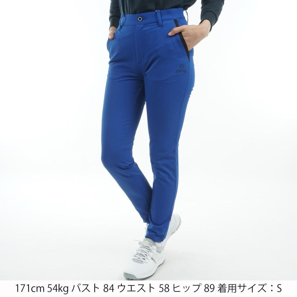Moisture Quick Drying Tapered Pants UV Golf L [Ping Apparel] Women's Wicking, (All-Directional Stretch, Protection) / / 622-4231800 110_Blue