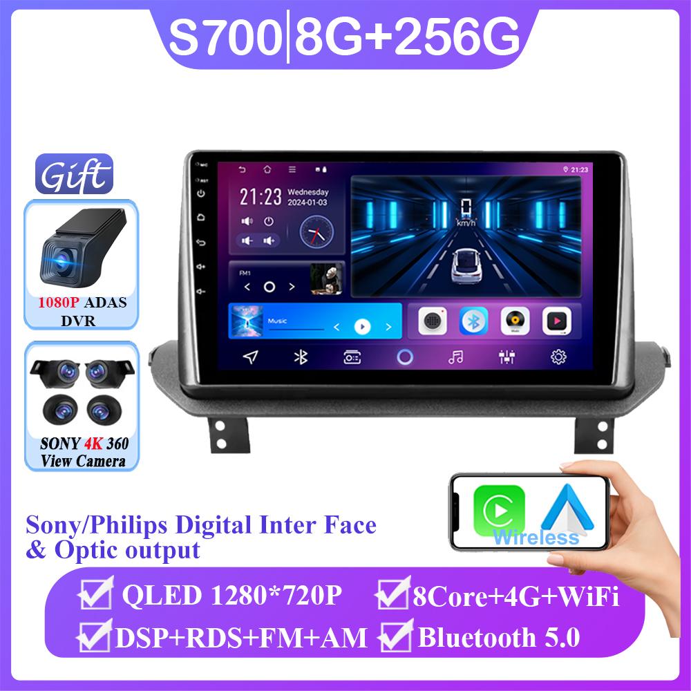 Android 14 For Mitsubishi Outlander GN0W 2021-2025 Auto Radio Stereo Multimedia Video Player Navigation No 2din Wireless Carplay