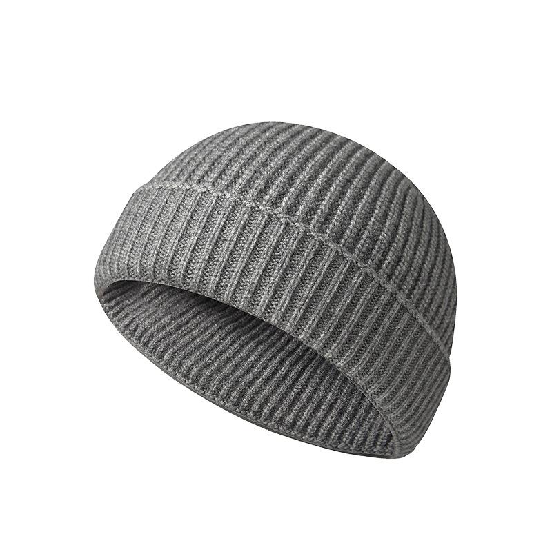 Unisex Nahtlose Strickmütze: Warme Winterwollmütze für Herren & Damen