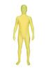 Clearstone Invisible Man Cosplay Halloween Full Body Zentai Suit, Pantex, Unisex, Size M, Yellow