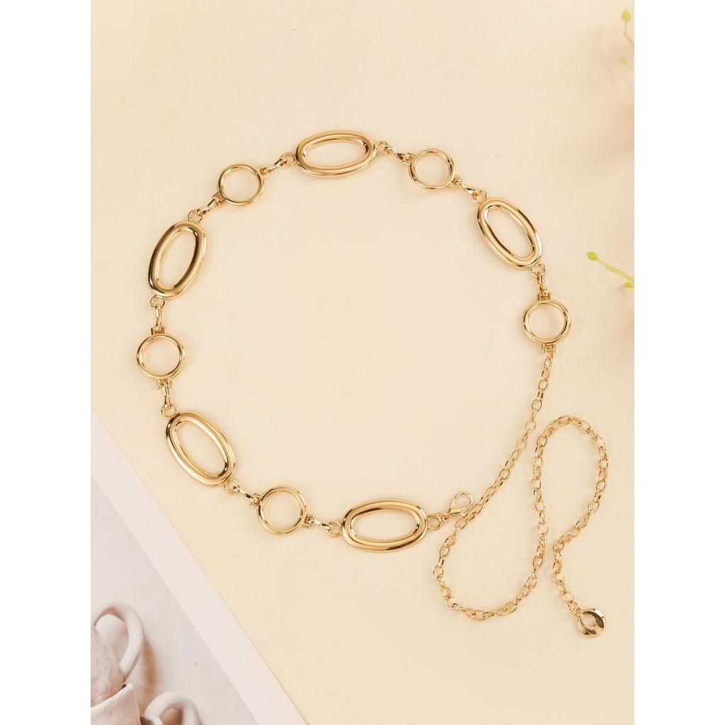 Bohemian Ethnic High-End Metal Waist Chain Belt for Women - Retro, Versatile Fashion Accessory