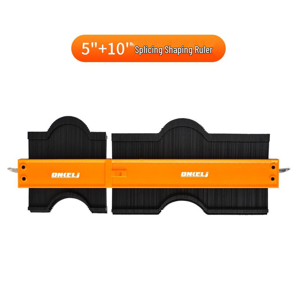 Contour Gauge with Lock - Woodworking Measuring and Shaping Tool for Irregular Arcs