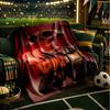 Heart In Space Adventure Throws Blanket Flannel Blankets Plush for Couch Bed Gifts for Men Women Travel picnic blanket Christmas fan gifts