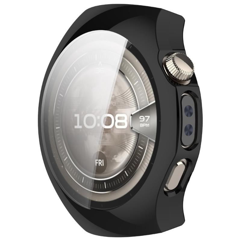 Screen Protector Case For Watch 5 Waterproof Hard TPU Bumper Protective Cover Antiscratch