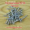 White Plastic Expansion Plugs/Screws 6MM, 8MM, 10MM, 12MM - 1000 pcs/bag