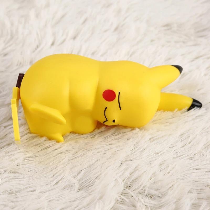 Pokemon Pikachu Nattlys Glødende Leketøy for Barn Pokemon Pikachu Søt Nattbordslampe Barnas Bursdags Julegave