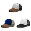 Baseball Cap Men Summer Breathable Mesh Sun Hat With Extended Brim For Casual Outdoor Use