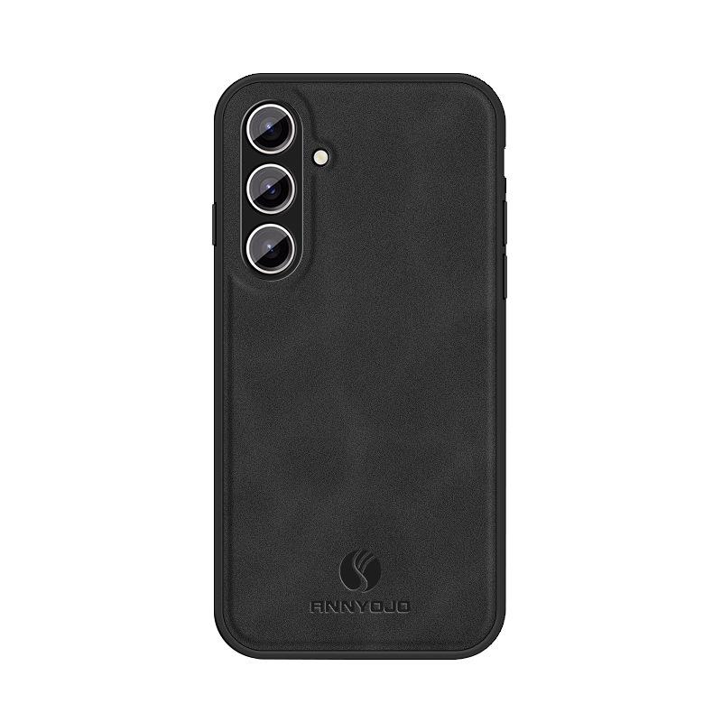 Samsung S26 Ultra Car Magnetic Phone Case - A57 Suede Texture Skin-friendly S25 FE Protective Cover