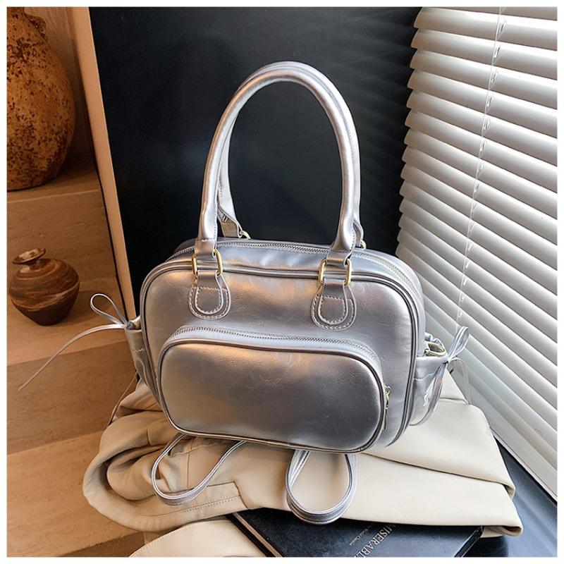 Fashion shoulder bag spring new simple casual backpack feeling hand carry tote bag handbag women