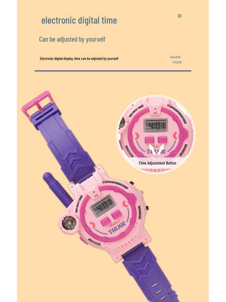 Ceas Walkie-Talkie Smart pentru Copii: Jucărie cu apel wireless pentru interacțiunea părinte-copil