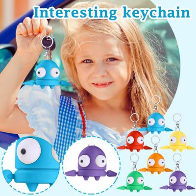 Funny Character Backpack Keychain , Scary Character Keychains, Funny Keychains, Inspiration Mushrooms