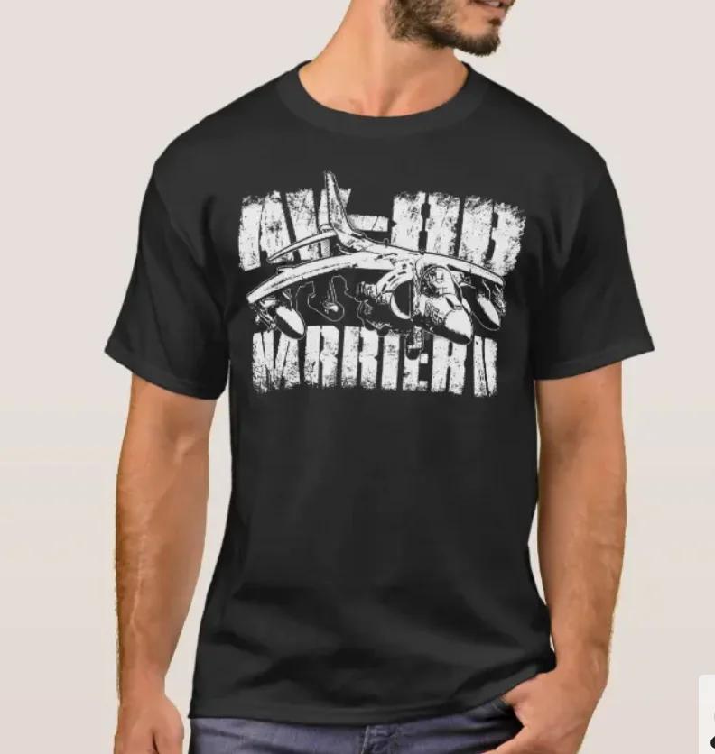 

AV8B Harrier II Groundattack Aircraft TShirt Summer Cotton Short Sleeve ONeck Mens T Shirt New S3XL S