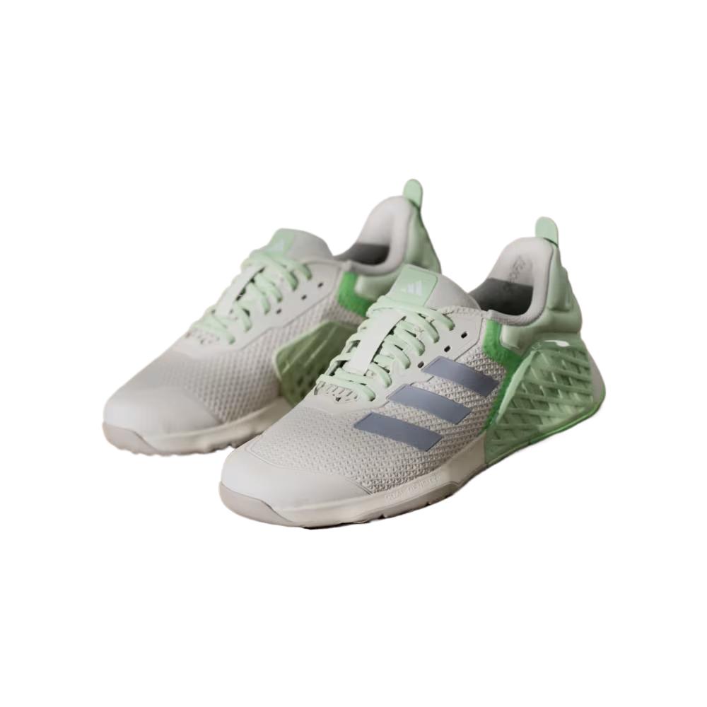 Adidas  Dropset 3 Halo Silver Semi Green Spark Women Sneakers Cream Lime-Burst JR1673