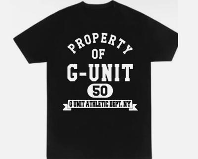 50 Cent Własność G-Unit Koszulka S-5Xl Nowa 2024 Szybka Wysyłka!!!!