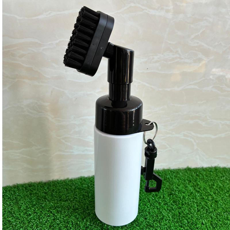 Leakproof Golf Club Cleaner Brush Groove Tube with Squeeze Reservoir Bottle for Outdoor Golf Sport Supplies