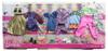 barbie Fashion Collection and Accessories for 3 and GVK06 8-Pack [Dresses Dolls] [Ages Up]
