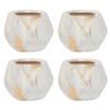 Transfer Water Art Gardening Ceramic Nordic Flower 2pcs Pots Decorations Office Supplies Vase Creative Succulent Gardening Home