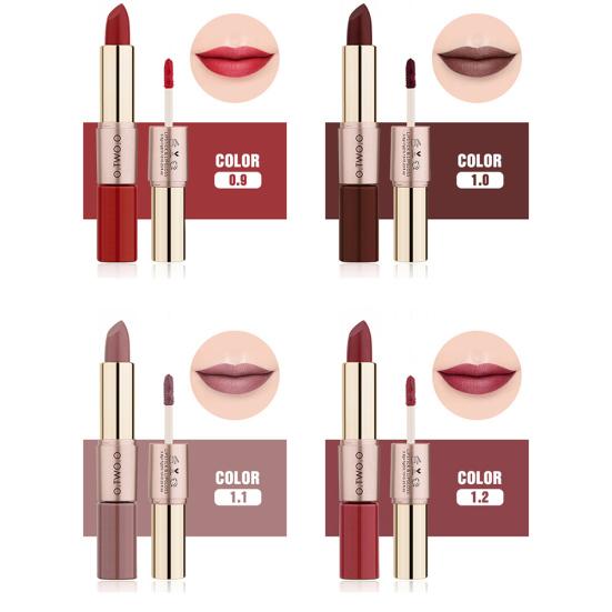 1 Matte Lipstick Lip Gloss Waterproof Long Lasting Non-sticky Makeup