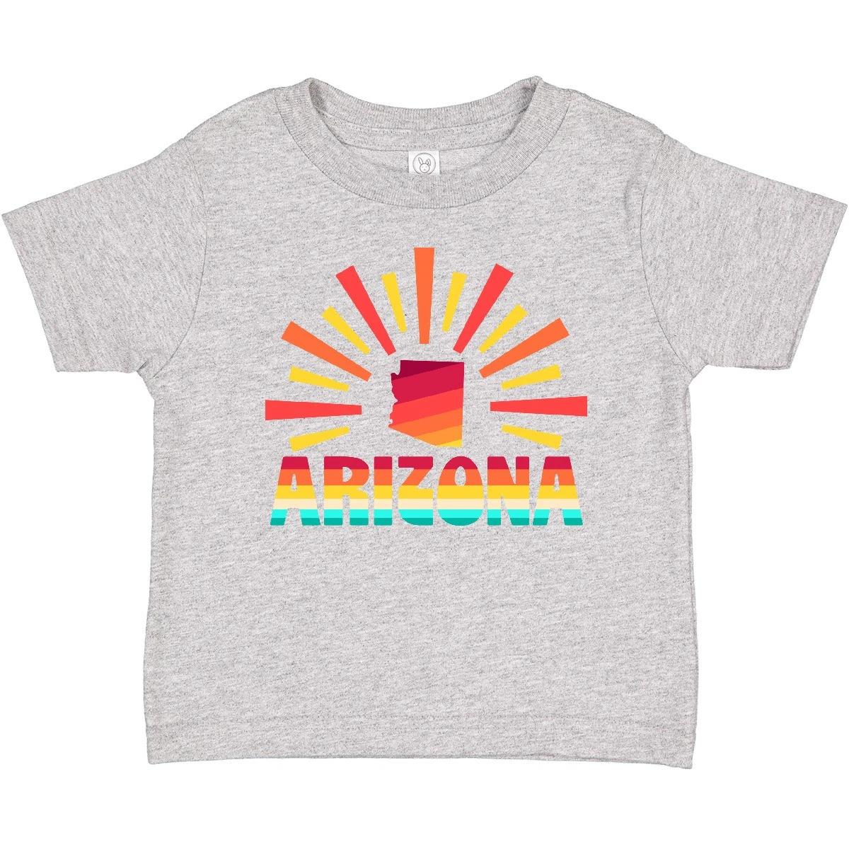 Inktastic Arizona With Retro Sunset Baby T-Shirt State Home Vintage Fun Favorite 150