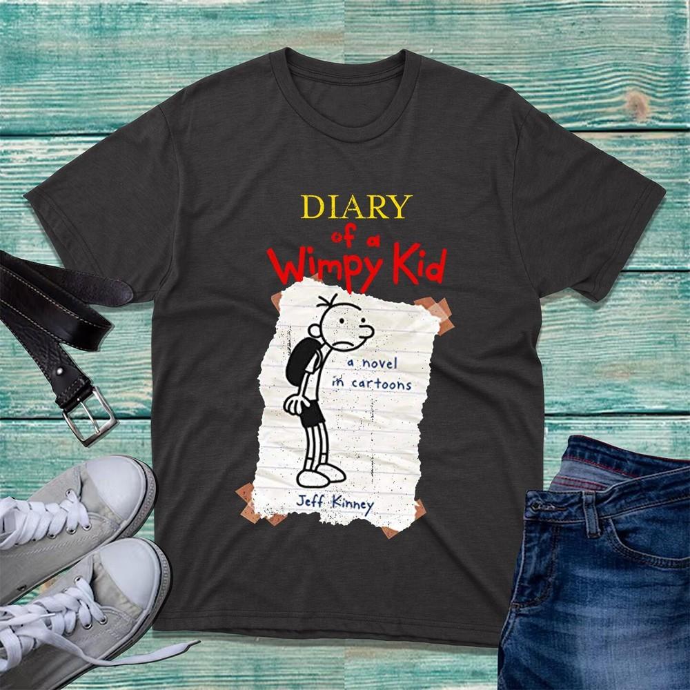 Tagebuch eines wandelnden Witzboldes Weltbuchtag T-Shirt Comic-Geschichte Ein Roman in Cartoons Oberteil