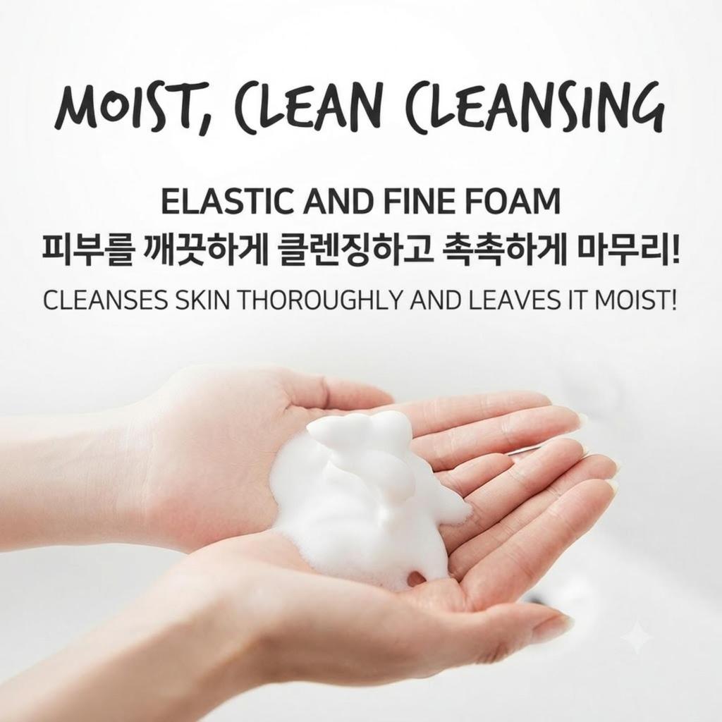 Easy Mind Moist Collagen Cleansing Foam 100ml