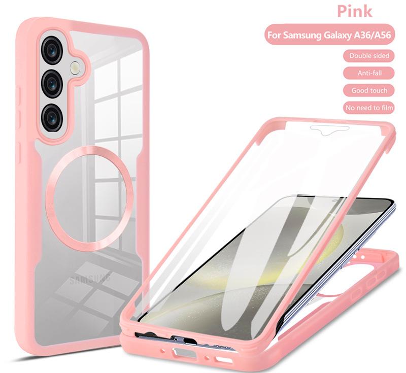

Magnetic Adsorption Transparent Case for Samsung S26/S25FE/S22/S24/S23 Ultra/A17/A16A - Full Coverage Samsung S23 Ultra