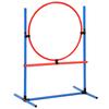 Dog Agility Training Equipment 5 PCS Set with Hurdles Tunnel Jump Ring