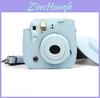 Capa Protetora de Câmera Digital Caiul para Fujifilm Instax Mini 8/8+/9 Bolsa de Couro Macia e Durável