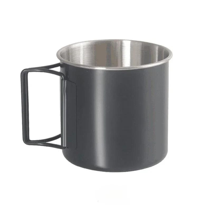 330ml 304 Stainless Steel Coffee Cup Outdoor Portability Cold Water Beer Mug Lid Cups Man Outdoor Tea Mugs Free Customized Logo