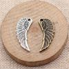 Feather Wing Charms Antique Alloy Pendants For Bohemian Jewelry Making