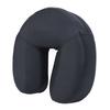 U Shaped Face Pillow Massage Face Cradle Cushion Massage Bed Pillow for Beauty Salon Black