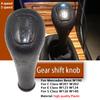 Manual 4/5 Speed Gear Shift Knob Gaiter Boot Cover Lever Handle For Mercedes Benz W123 W124 W126 140 W190 W201 W202 E S Class