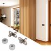 Adjustable Pivot Doors Hinges Anti-Rust Pivot Windows Hinges 360°Universal Joints  Metal Screens