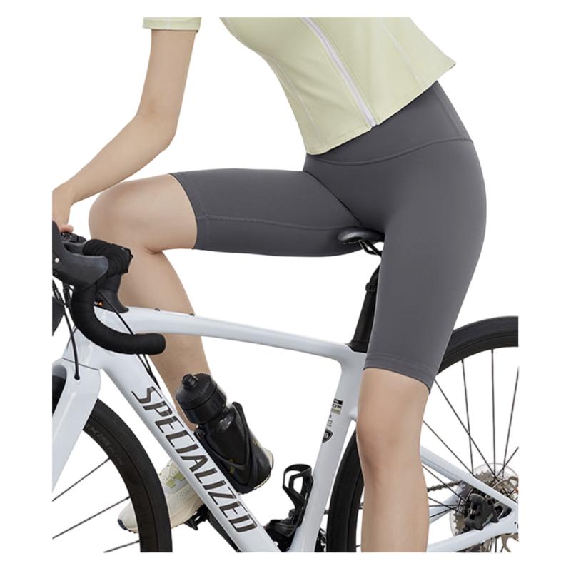 Yoga Pants for Women, One-Size High-Waisted Bike Shorts with Butt-Lifting Design, Tight-Fitting Sports Fitness Shorts