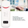Point d'accès WiFi Portable Prise Blanche Plug and Play Haute Vitesse 4G USB WiFi Mobile Signal Stable Prise en Charge Multi-Appareils pour TV pour Téléphone