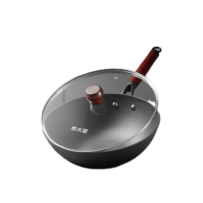 Chu Da Huang 30cm Cast Iron Wok