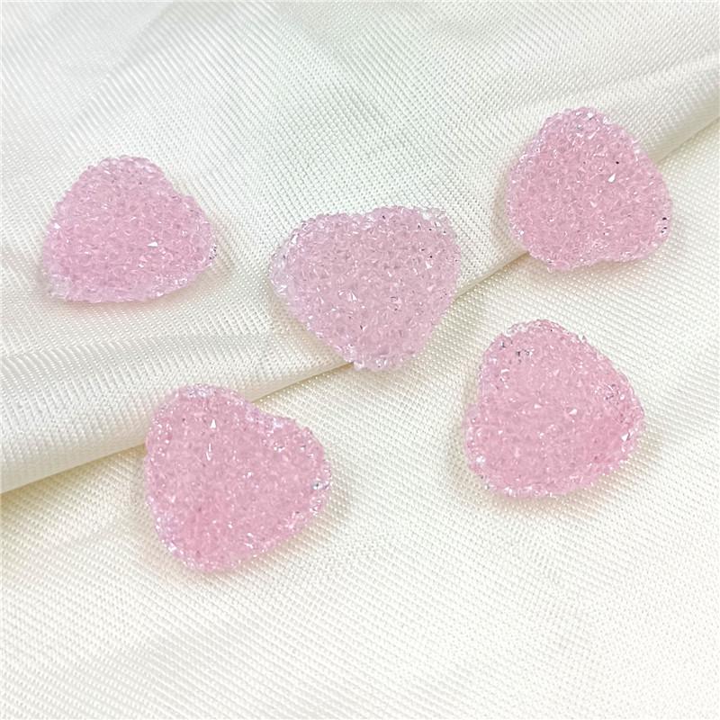 

Творческая мода Полная дрель 5 шт. Ювелирные изделия Аксессуары Гранулированный сахар Любовь Бусины Отверстие DIY Браслет Ожерелье Материалы ручной работы розовый