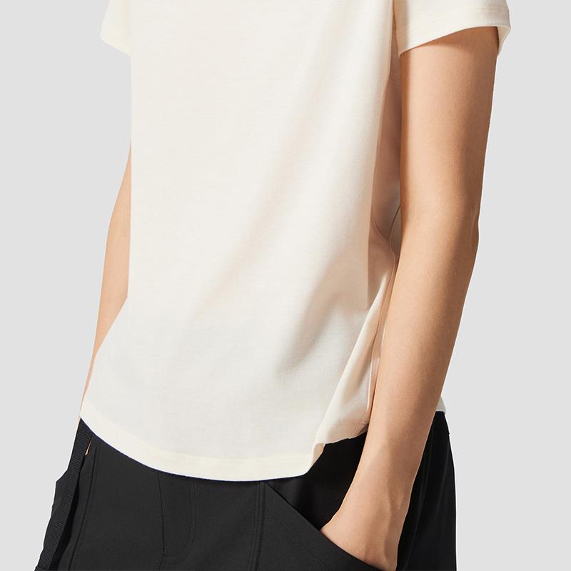SAUCONY Pullover Round Neck Short Sleeve T-Shirt Women Tops SA1269ST11L-WT038