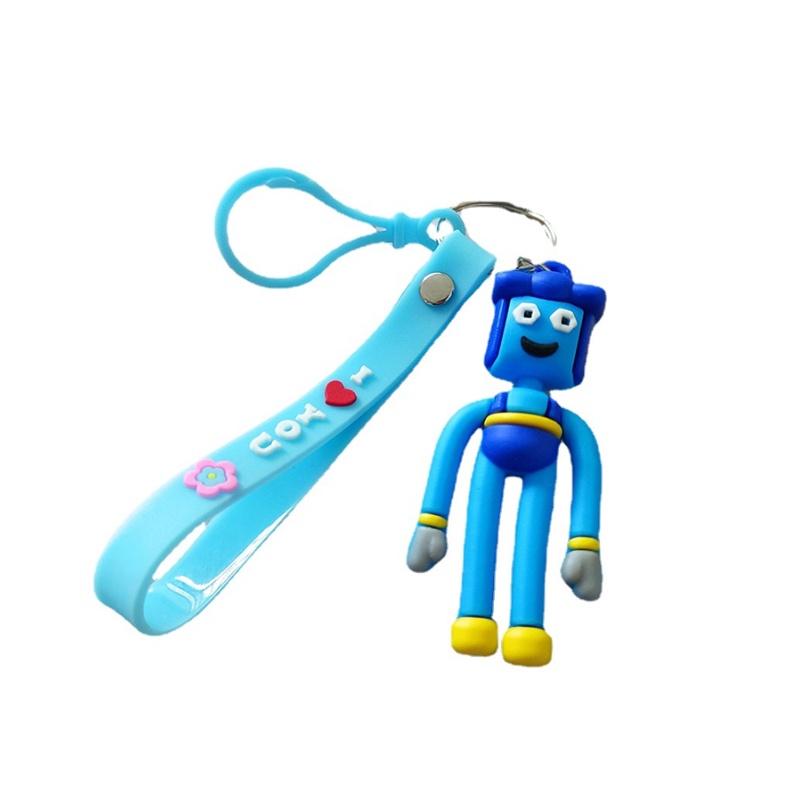 Playtime Mom Poppy Dad Keychain Threedimensional Doll Pendant Keychain Couple